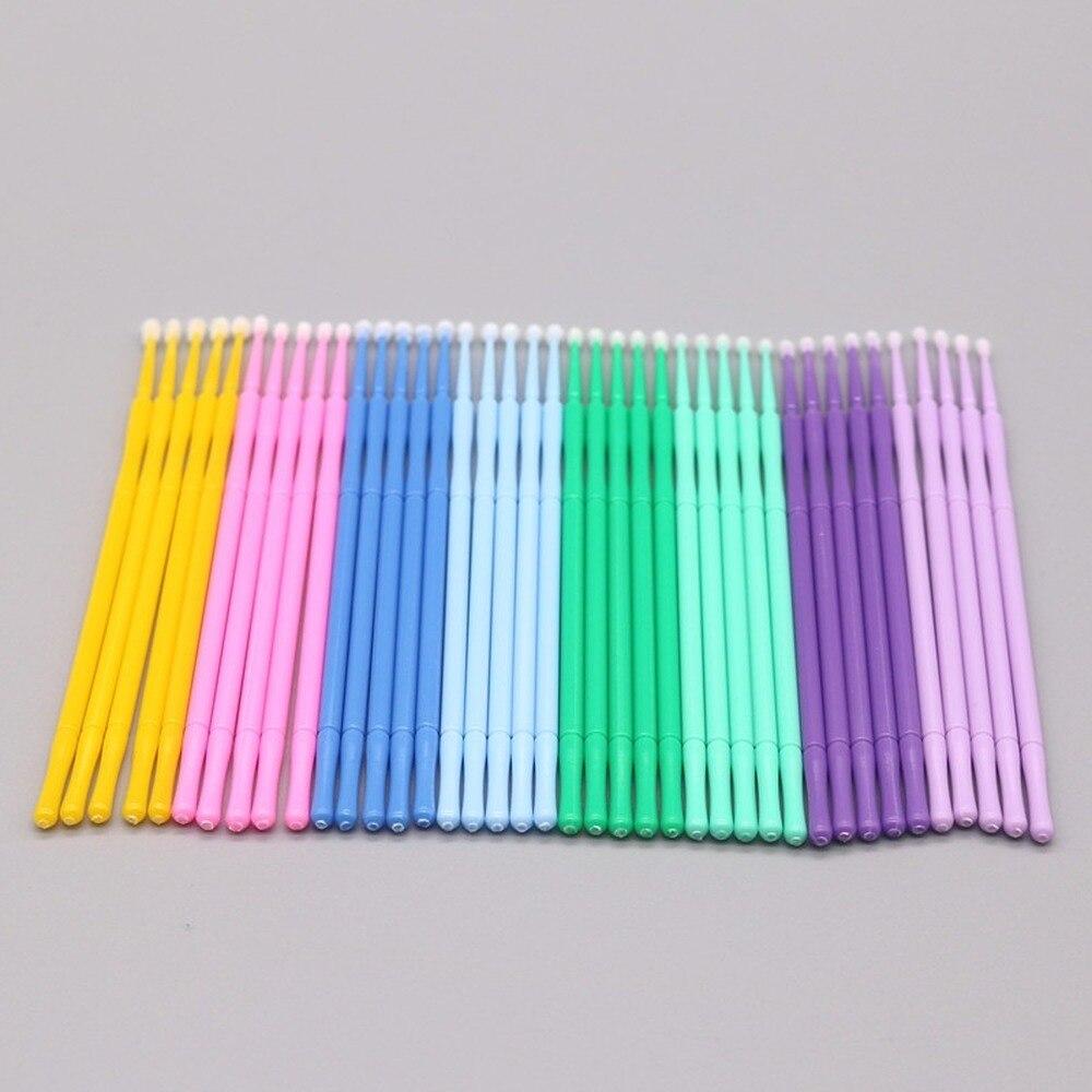 Micro Brush Applicator - Micro-brosses jetables pour maquillage et extension