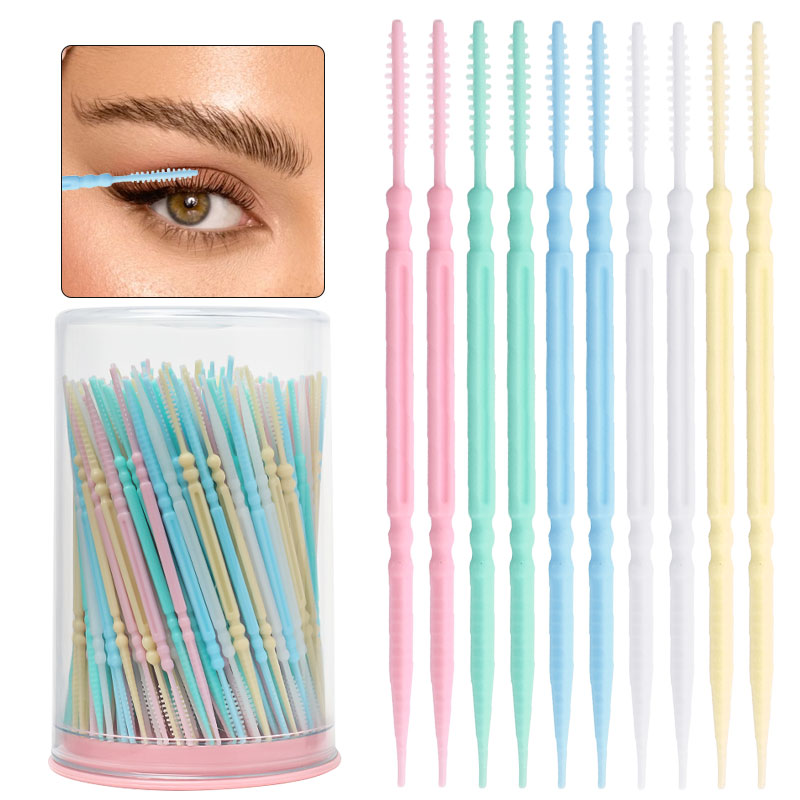 Micro Brush Applicator - 300 pièces par flacon, micro-brosses à