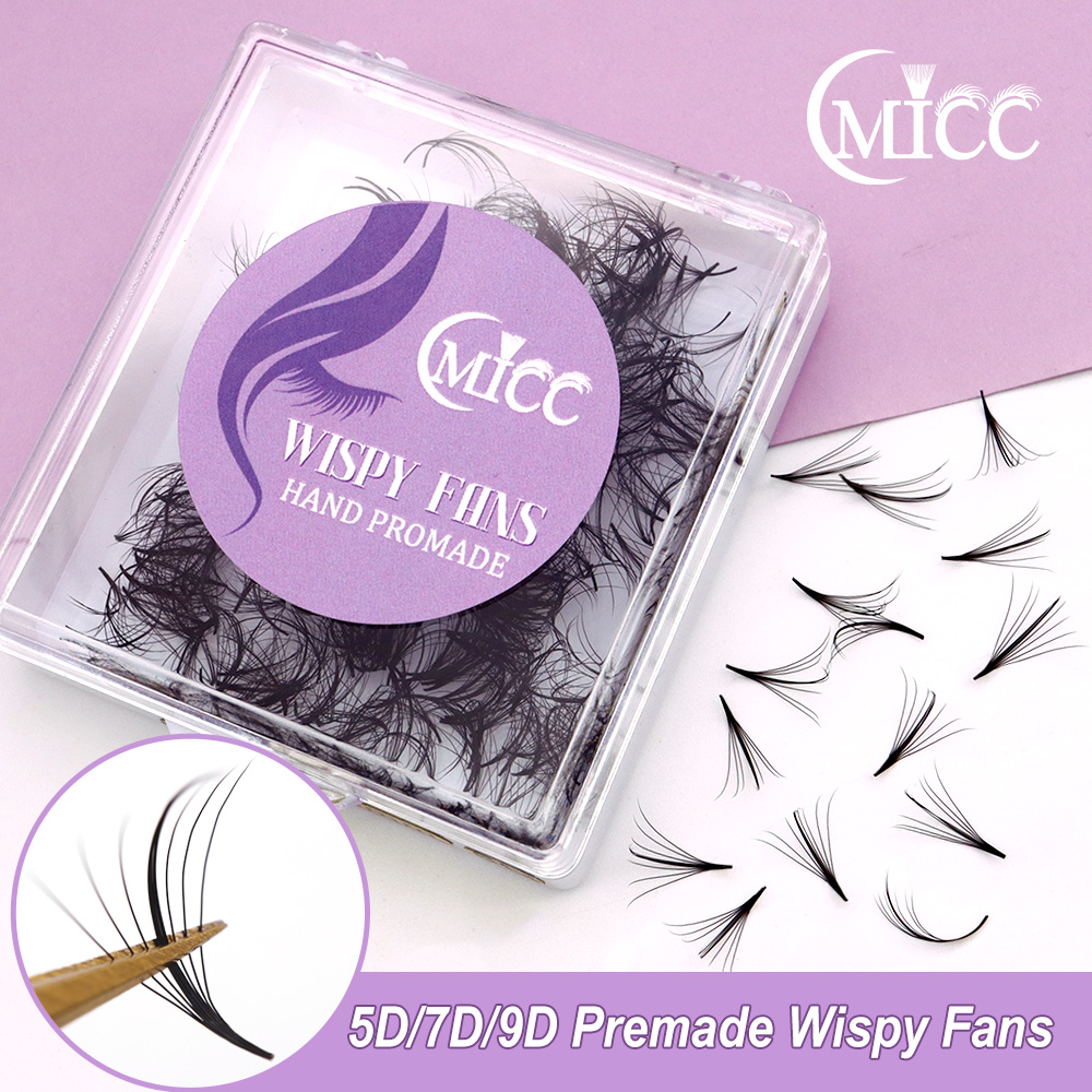 Eyelash Extension Hybrid - Cmicc 5D/7D Base pointue cils vaporeux