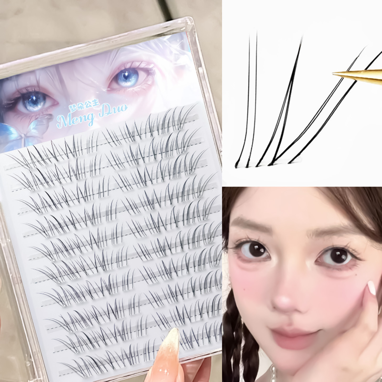 Eyelash Extension Korean Style - Faux cils de style coréen, style