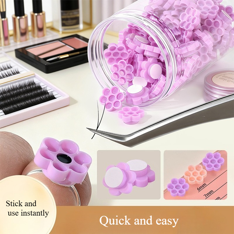Eyelash Extension Class - 120 supports de colle pour extensions