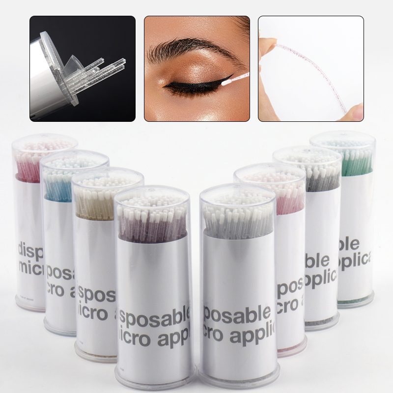 Micro Brush Applicator - 100 pièces de micro-brosses jetables à