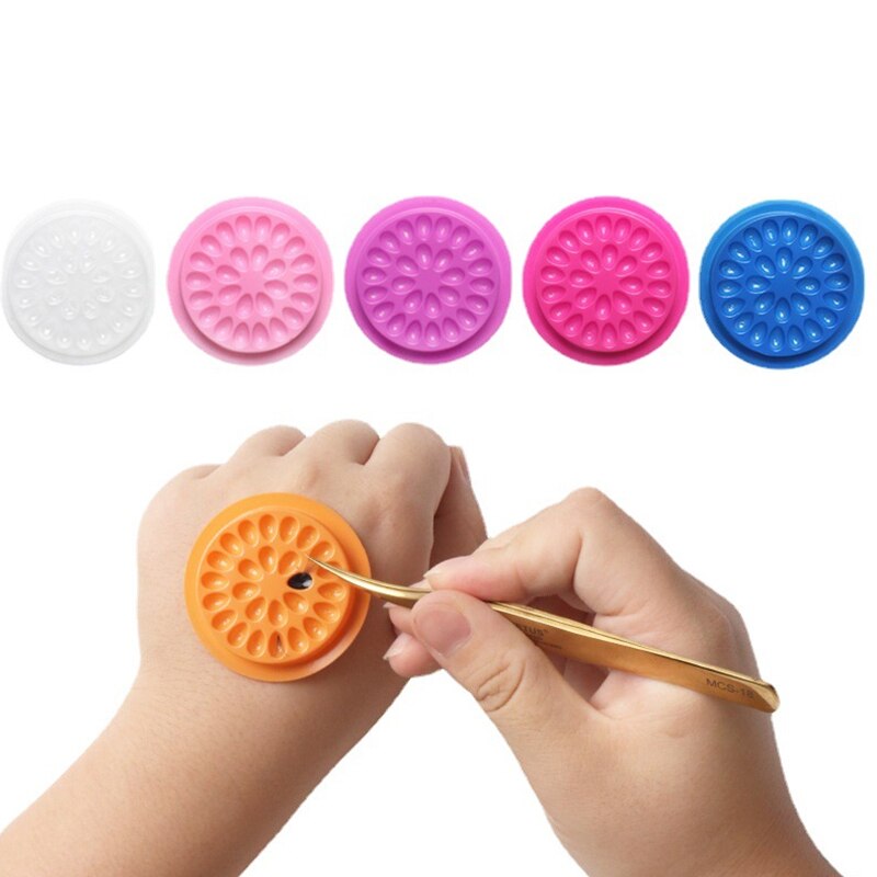 Eyelash Extension Class - Porte-colle pour cils, 100 pièces, fournitures