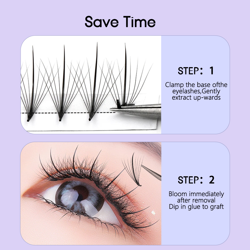 AGUUD 3D 5D 7D 9D 11D 13D 15D  - Eyelash Extension Hybrid avis et prix