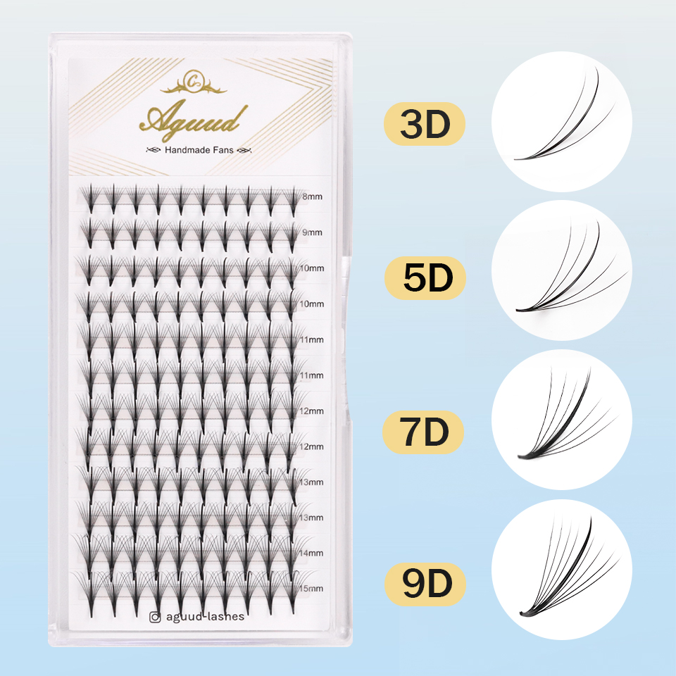AGUUD-Extensions de Cils 3D 5D - Eyelash Extension Hybrid avis et prix