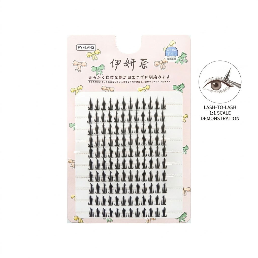 10 rangées de faux cils fins d - Eyelash Extension Korean Style avis et prix
