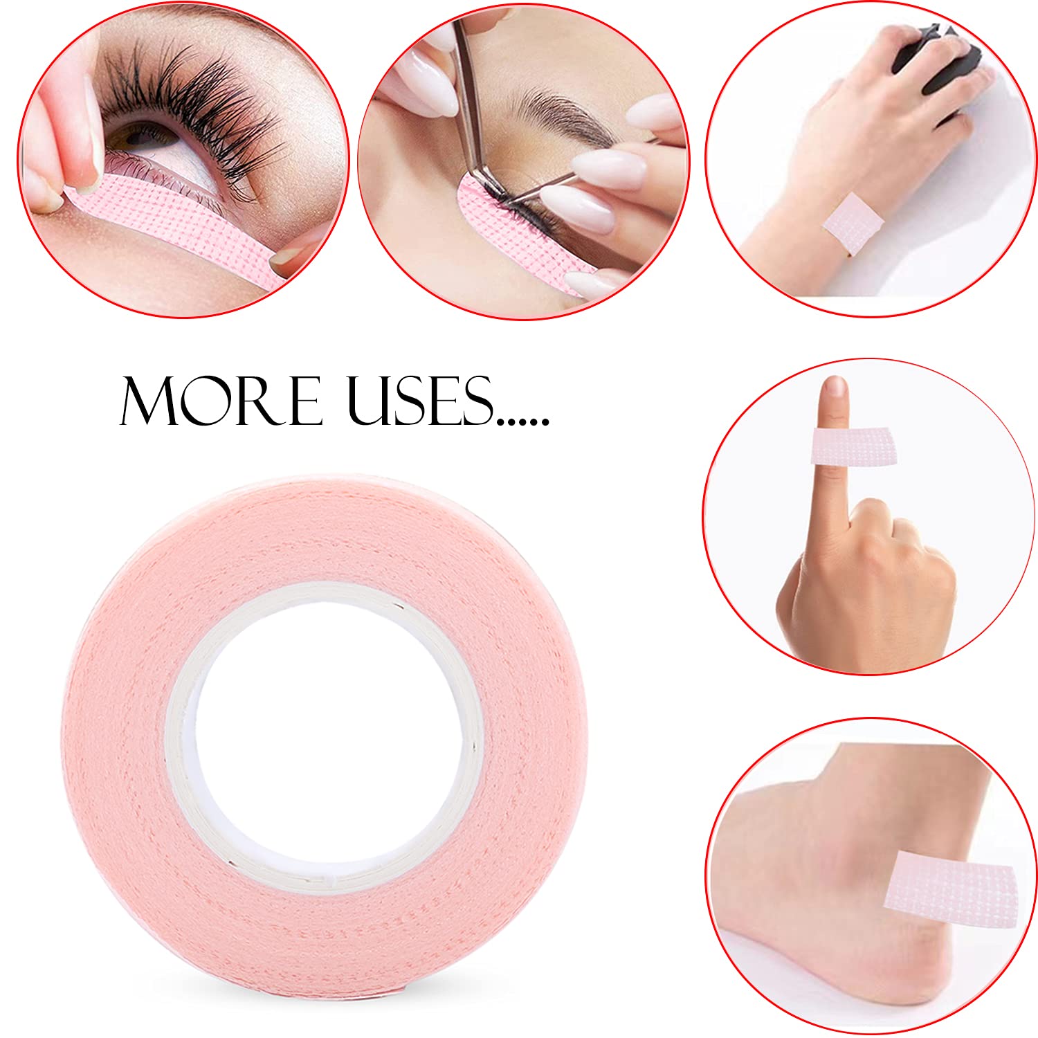 6 rouleaux de ruban adhésif po - Eyelash Extension Class avis et prix