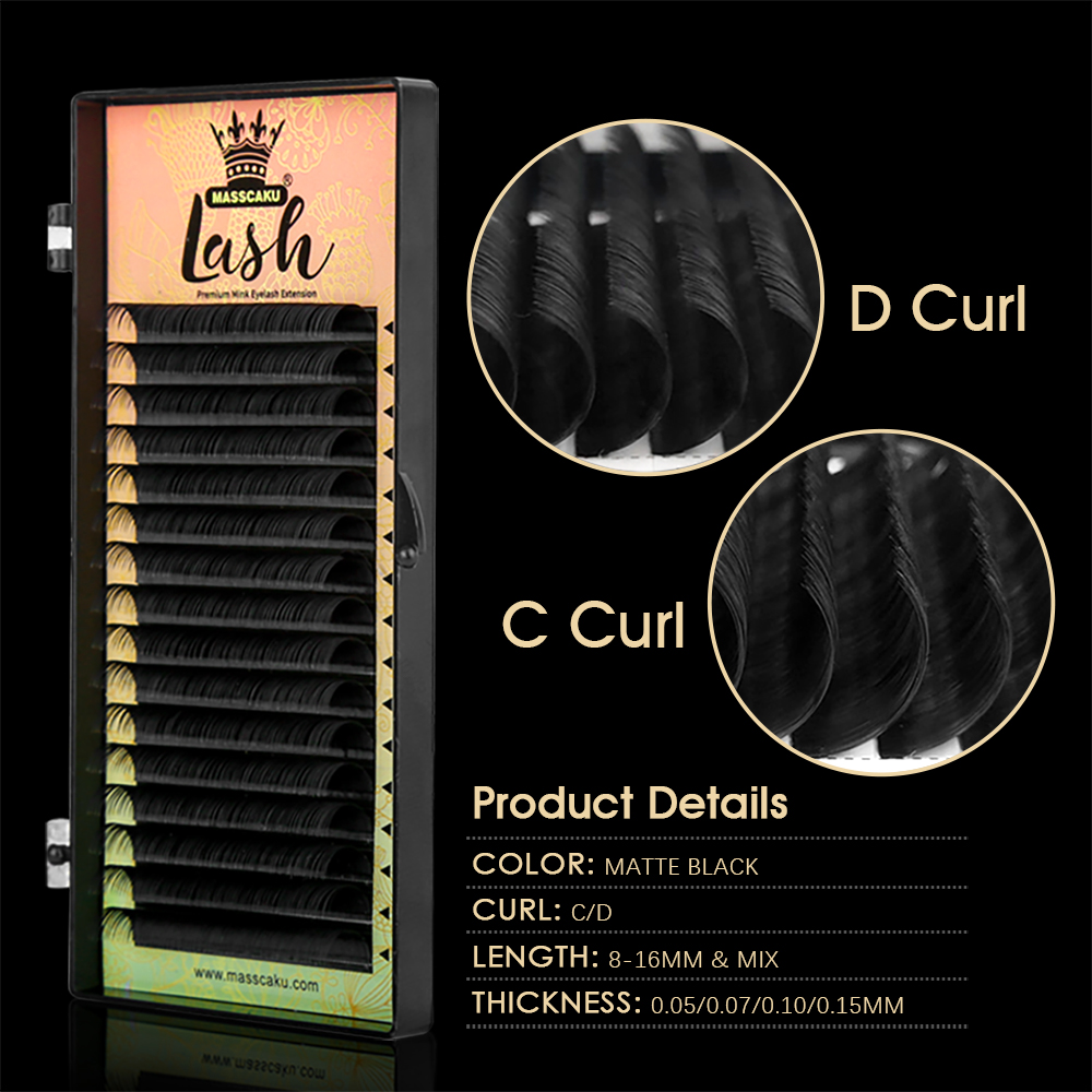 MASSCAKU-Cils classiques boucl - Eyelash Extensions Classic avis et prix