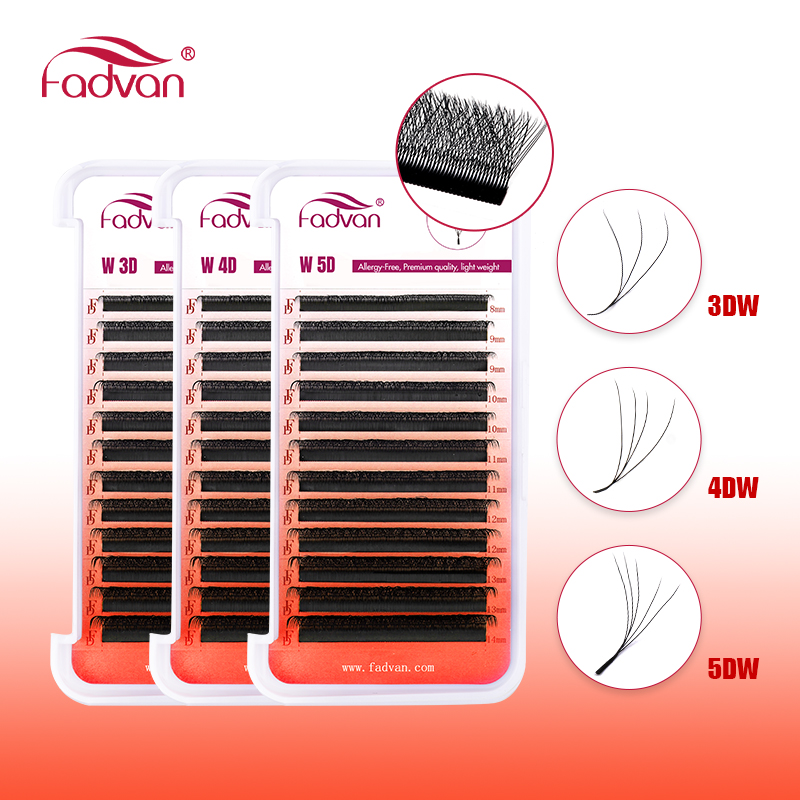FADVAN W 3D 4D 5D 8-12/8-14mm  - Eyelash Extension Hybrid avis et prix