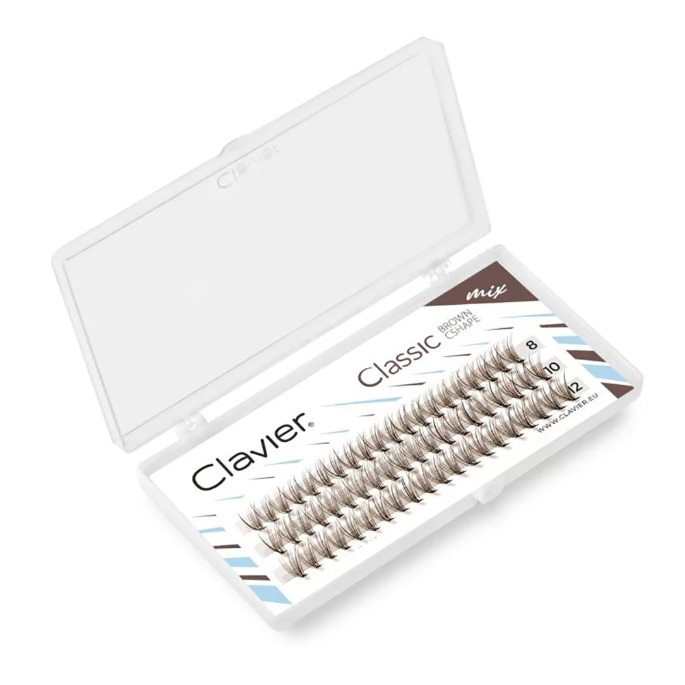 Clavier classique marron cils  - Eyelash Extensions Classic avis et prix
