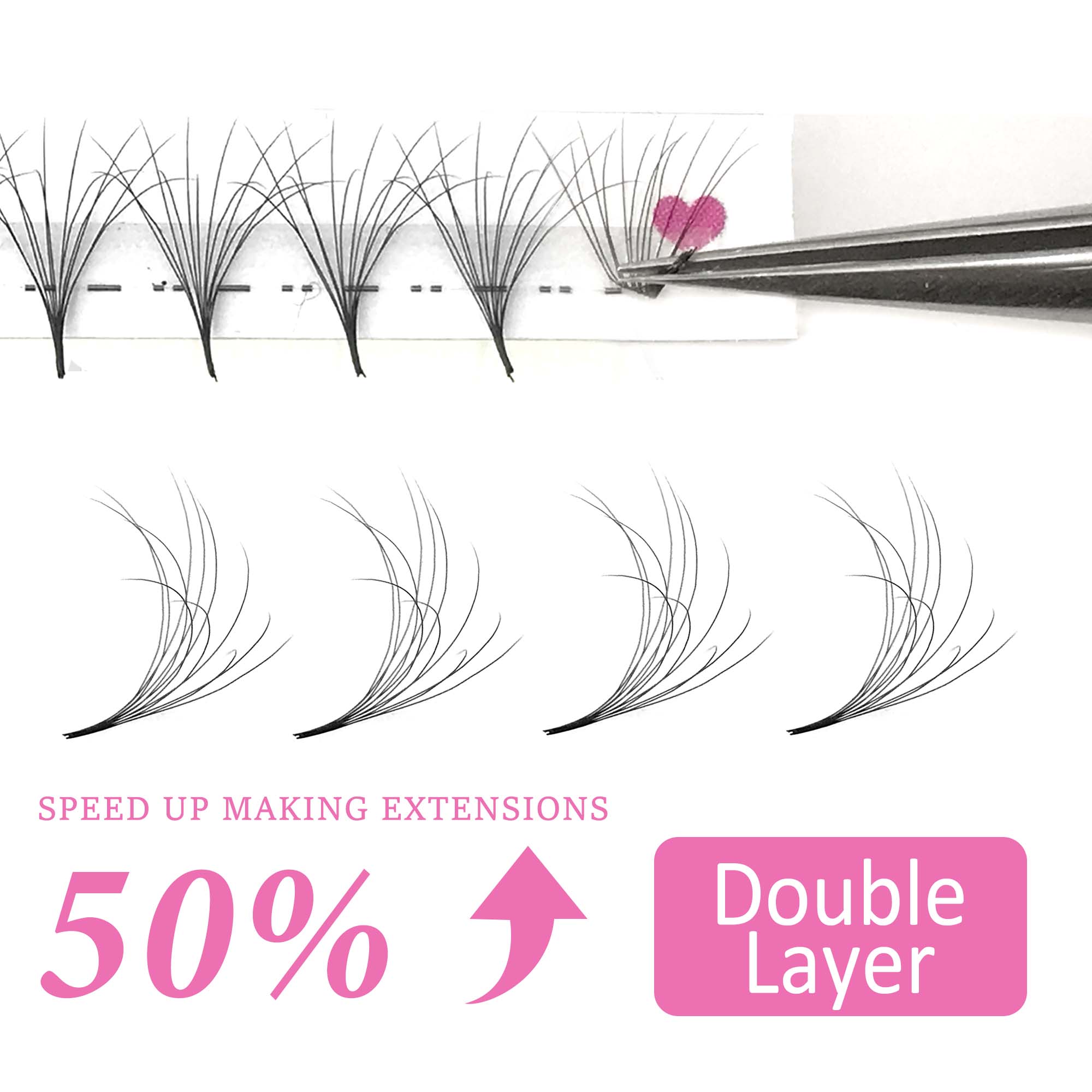 COMANGO joli double couche moe - Eyelash Extension Hybrid avis et prix