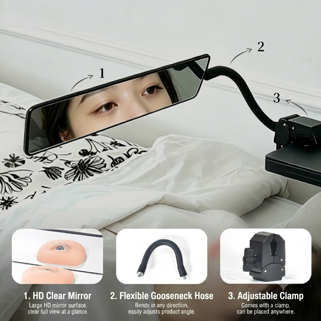 Nouveau miroir réglable pour e - Eyelash Extension Class avis et prix