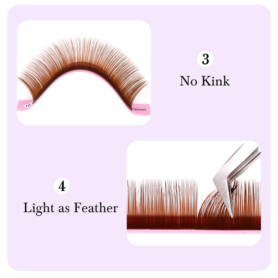 Extension de cils brun foncé 0 - Eyelash Extension Remover At Home avis et prix