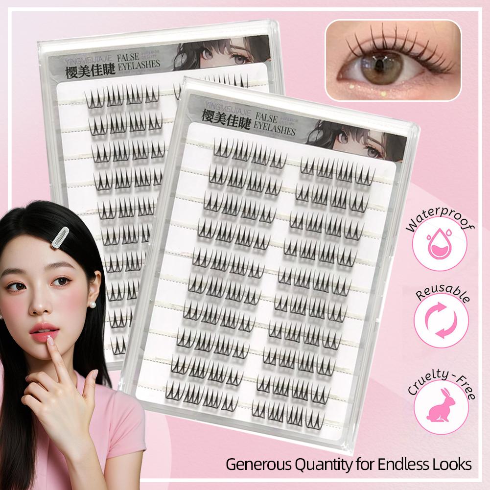 Faux-cils en forme de U sans c - Eyelash Extension Korean Style avis et prix