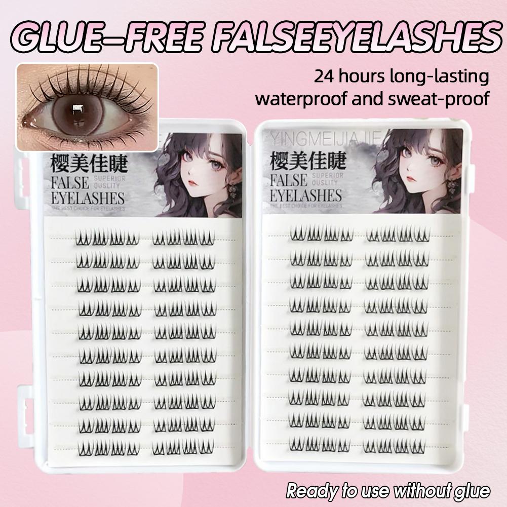 Faux-cils en forme de U sans c - Eyelash Extension Korean Style avis et prix