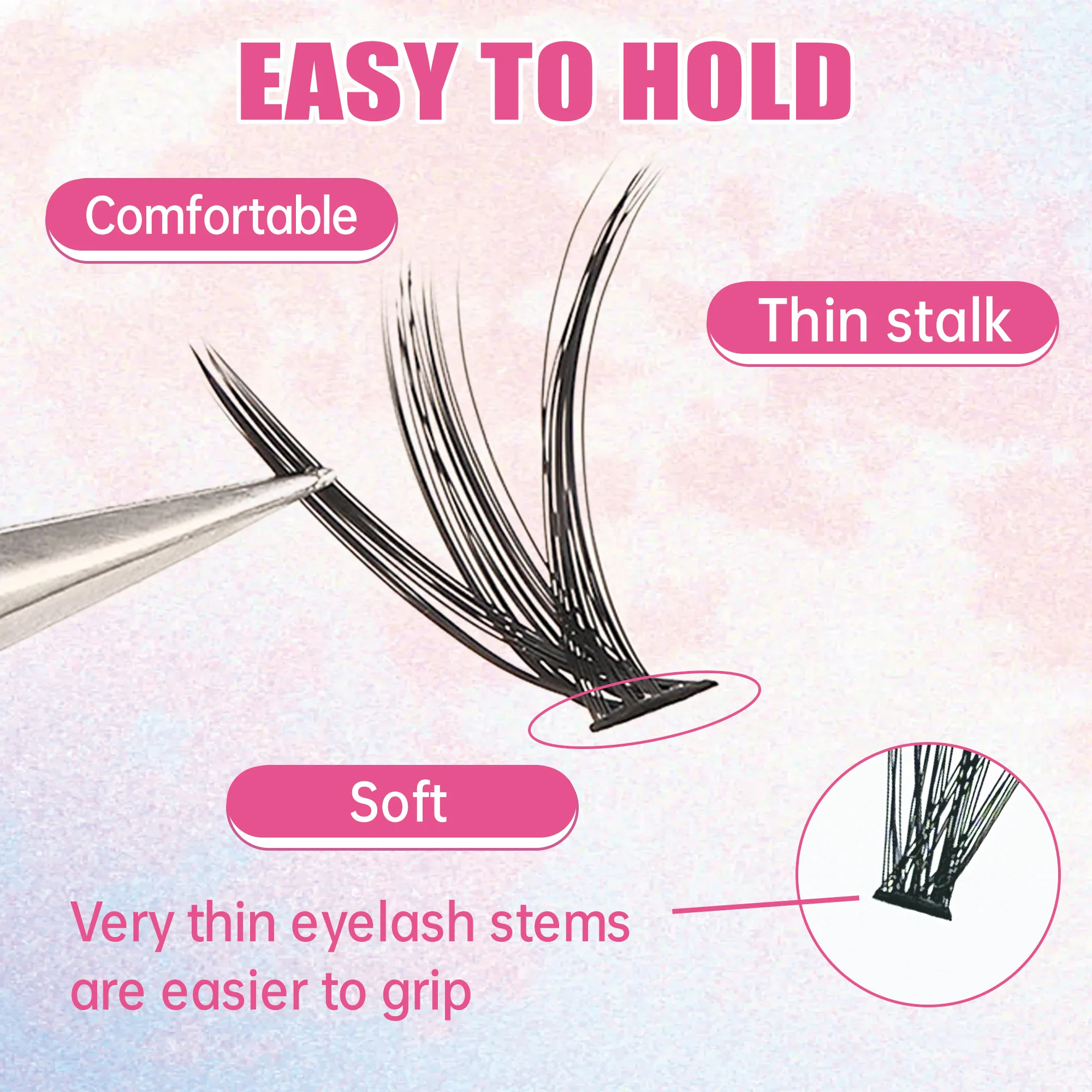 Cils 200 pièces grappes cils l - Eyelash Extension Remover At Home avis et prix