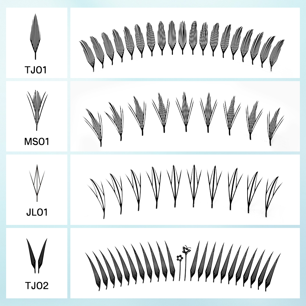 Cils NATUHANA Comic Spire C D  - Eyelash Extension Hybrid avis et prix